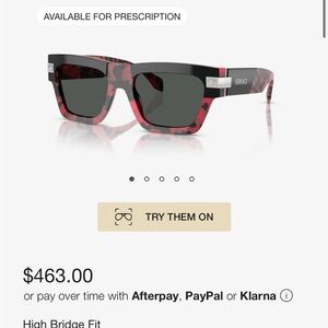 Red Versace Sunglasses